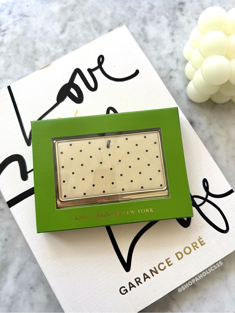 🆕 | KATE SPADE LENOX ‘Down to Business’ Business Card Holder “T”